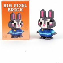 Odea Netavantaj Big Pixel Brick Tavşan Tasarımlı Büyük Parçalı Blok Oyuncak Seti