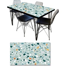 Odea Stickerart Masa Kaplama Folyosu Mobilya Masa Kaplama Folyoları Terrazzo