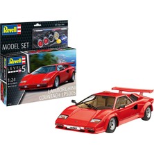 Odea Model Set Lamborghini Countach LP500S-REVELL Model Kit With Basic Accessories