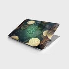 Odea Laptop Sticker Notebook Pc Kaplama Etiketi Bitcoin-B