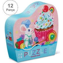 Odea Crocodile Creek Mini Puzzle, 12 Parça, Kutlama, 2+ Yaş