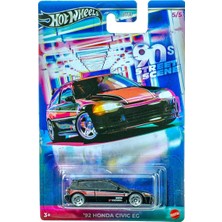 Odea Hot Wheels 92 Honda Civic Eg 90S Sokak Sahnesi 5/5, 1:64 Ölçek