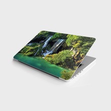 Odea Laptop Sticker Bilgisayar Notebook Pc Kaplama Etiketi Şelale Ağaç