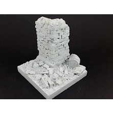 Odea Scale Model World 1/35 1944 Almanya Köşe Bina Diorama Sahnesi