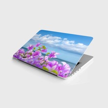 Odea Laptop Sticker Bilgisayar Notebook Pc Kaplama Etiketi Pembe Çiçek