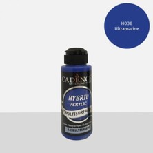 Odea Cadence Hibrit Multisurface Akrilik Boya, 120 Ml, H038 Ultramarine