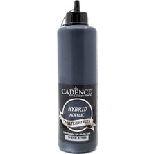 Odea Cadence Hybrid Acrylic Multisurfaces Akrilik Boya, Siyah, 500 ml