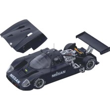 Odea Inno Models Paul Ricard 1988'DE R89C Matt Black Shakedown Testi 1/64 Diecast Model Araba IN64-R89C-LMT1988