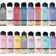 Odea Artdeco Akrilik Boya, 140 Ml, 18 Renk Set, Tuval, Kağıt, Metal, Porselen, Seramik ve Cam Yüzeylere Uygun
