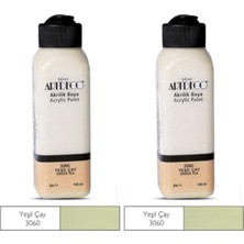 Odea Artdeco Akrilik Boya, 2'li Set, 140 Ml, Yeşil Çay 3060