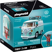 Odea Playmobıl | Collector Cars | Volkswagen T1 Camper | Yetişkinler ve Çocuklar Için Model Araba | Kişiselleştirmek Için Çıkartmalar ile | Araba Hayranları ve Koleksiyonerleri Için Hediye | Detaylı