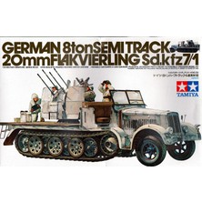 Odea Tamiya 1/35 German Sd.kfz. 7/1 Plastik Uçaksavar Maket Kiti