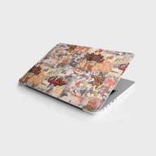 Odea Laptop Sticker Bilgisayar Notebook Pc Kaplama Etiketi Crazy Graffiti