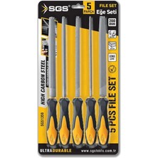 Odea Sgs 5 Parça Profesyonel Eğe Seti, Metal, 200 Mm, SGS1359