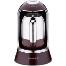 Odea Korkmaz Kahvekolik Otomatik Kahve Makinesi Robusta Krom A860-18