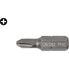 Odea Ceta Form PH2X25MM Düşük Çap Yıldız Bits Uç