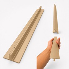 Odea Özen Düz Mat Sarı Metal Çekmece Kulp 224 mm Dolap Mobilya Kulpu 1 Adet Mobilya Aksesuarı