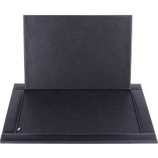Odea 2k 4714 Sümen Takımı Suni Deri Tek Parça Kapaklı Pad Sümen 55X42 Cm, Siyah