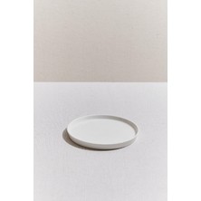 Odea Solid Porselen Ekmek Tabağı Beyaz