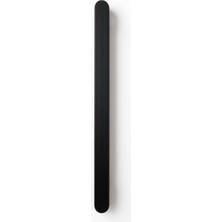 Odea Anzer Çizgili Mat Siyah Çekmece Kulp 512 mm Uzun Kulp Gardrop Dolap Banyo Dolabı Modern Tasarım