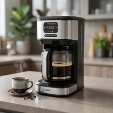 Odea Sinbo SCM-9042 Otomatik Filtre Kahve Makinesi, 14 Fincan 1.8l Cam Hazne, Taşma Önleyici, Zaman Ayarlı, Yıkanabilir Hazne