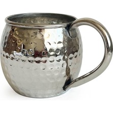 Odea Shark Anatolia Luna Petekli Bakır Kupa Bardak Mug Nikel Kaplama