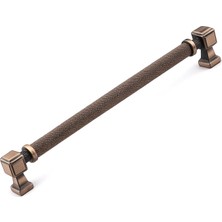 Odea Talas 320 mm Tırtıklı Soft Antik Metal Kulp Kapak Kulpu Dayanıklı Kulpları Mobilya Çekmece Dolap