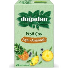 Odea Dogadan Yeşil Çay Açai Ananaslı Bardak Poşet Çay x 4 Adet