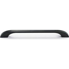Odea Meriç Antrasit Çekmece Kulp 160 mm Şık Modern Tasarım Dayanıklı Metal Mobilya Dolap Kulpu