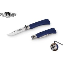 Odea Antonini Old Bear 9cm Mavi Lamine Ahşap Saplı L Çakı