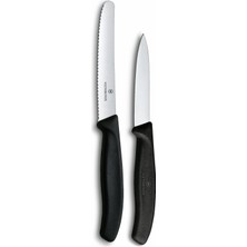 Odea Victorinox 6.7113.2 Swiss Classic 2li Bıçak Set, Siyah