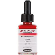 Odea Schmincke Aero Color Professional Akrilik Airbrush Mürekkebi 28 ml 300 Scarlet