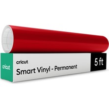 Odea Cricut Akıllı Kalıcı Vinil, Kırmızı (13" x 5 Ft) - Maker & Keşfet Makineleri Için