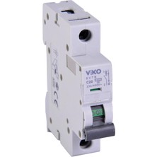 Odea Viko 6VTB-1C20 Otomatik Sigorta 6ka C Tipi 1 Kutup 20A