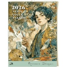 Nesin Yayınevi 2026 Nesin Çocuk Takvimi - Ressamın Dünyası