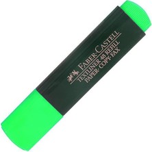 Faber-Castell 1548 Yeşil Renkli Fosforlu Kalem