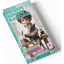 (P4C) Çocuklar İçin Felsefe Sohbet Kartları Duygu Eren 116 Sayfa Delta Kültür Yayınları