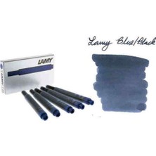 Lamy T10 Mürekkep Kartuşu 5’li Kutu Mavi Siyah