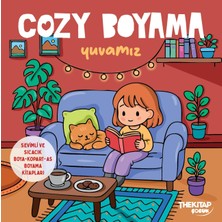 Cozy Boyama - Yuvamız - Boyama Kitabı