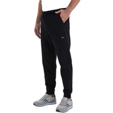 Slazenger Nacıo Erkek Cepli Dar Paça Siyah Eşofman Altı