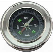 TCX Dayanıklı Yuvarlak Metal Kasa Pusula 60 mm Avcılık ve Kamp Için