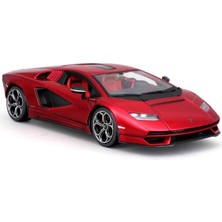 Bburago 1:24 Lamborghini Countach Lpı 800-4 Model Araba - Kırmızı
