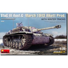 Miniart 35367 1:35 Stug Iıı Ausf. G Mart 1943 Alkett Prod Kış Paleti Ile. Interior Kit
