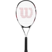 Rafta Wilson Fusion Xl Tenis Raketi, Alüminyum, Sağlam Kavramalı Denge, 291 G, 69,9 cm Uzunluk, 3