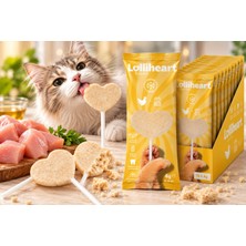 M-Pets Lolliheart Tavuklu Dondurularak Kurutulmuş Kedi Ödül Lolipopu 15 x 4 G