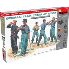 Rafta Miniart 35285 1:35 Çalışan Alman Mürettebatı. Özel Üretim