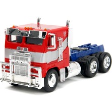 Rafta Jada Transformers Rise Of The Beast 1:32 Optimus Prime W/robot On Chassis Döküm Araba, Çocuklar ve Yetişkinler Için Oyuncaklar
