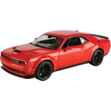 Rafta Motormax 2018 Dodge Challenger Srt Hellcat Widebody 1/24 Kırmızı Model Araba