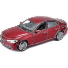 Rafta Bburago 15621080 – 1: 24 Alfa Romeo Giulia Araba, Çeşitli Renklerde
