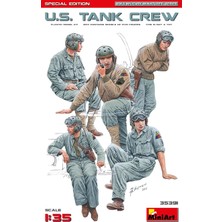 Rafta Miniart 35391 1:35 Abd Tank Mürettebatı. Özel Üretim